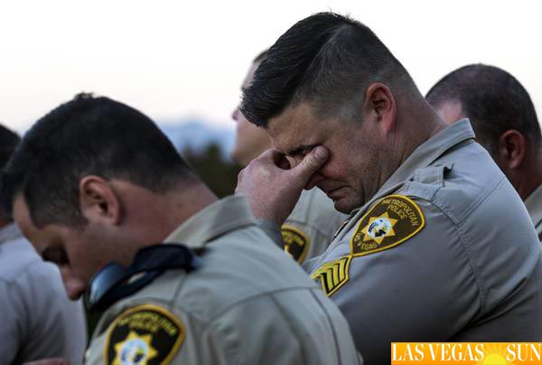 Grieving Officer
